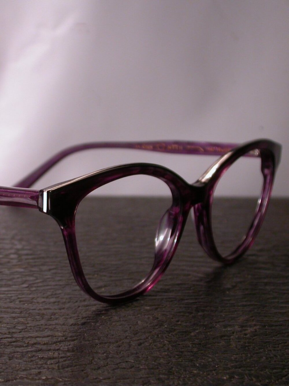 Erkers Craft Optical Purple Clear Fashion Eyeglasses Frames